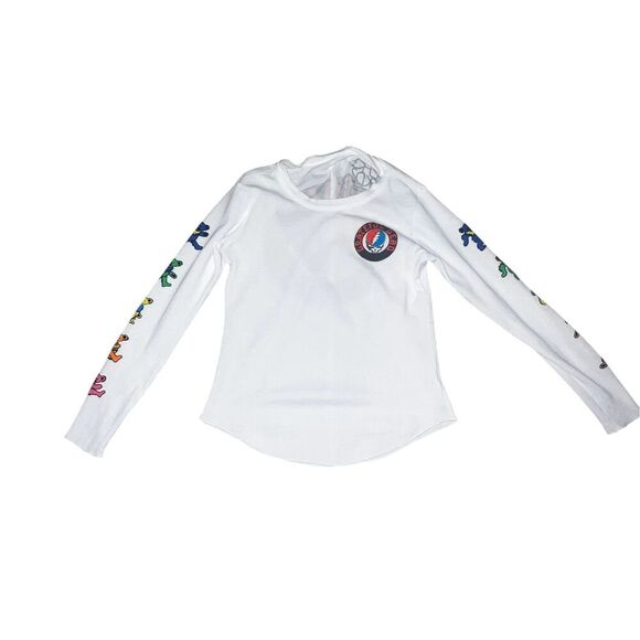 Chaser Grateful Dead sz xs Crew Neck Thermal Long Sleeves Hippie Comfy Gypsy - Picture 1 of 5